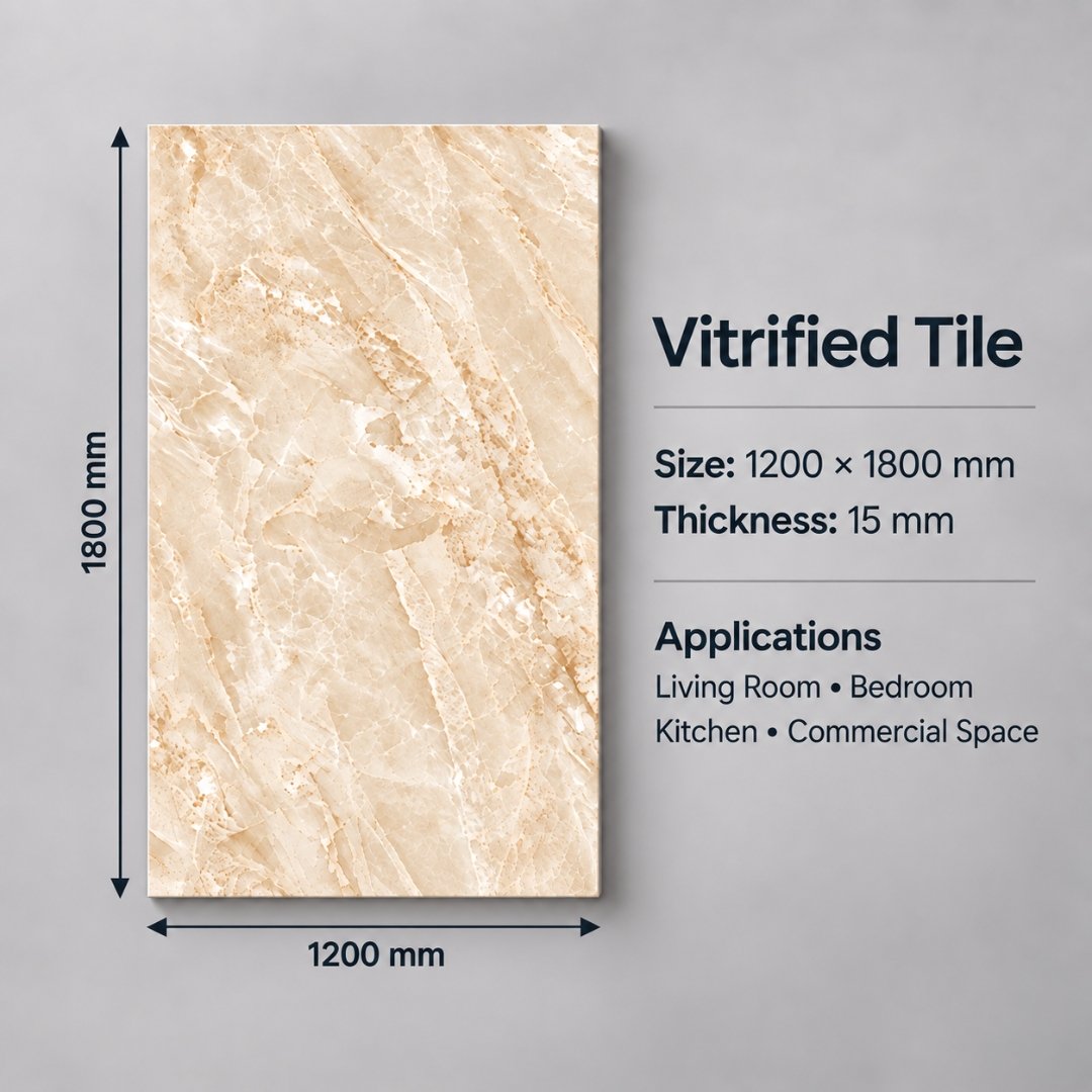 AL Egypt Beige Marble & Stone Kitchen Tiles - My Home Studio